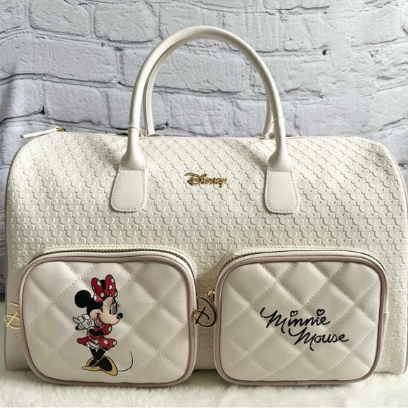 *NEW* Disney Minnie Mouse Weekender/Overnight /Duffle Travel Bag - Picture 2 of 11
